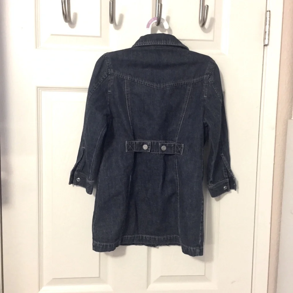 Gap Kids Dark Denim Jacket/Dress Sz XS/TP (4)